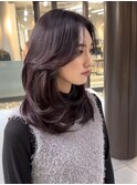 かきあげ前髪 色気レイヤー レイヤーカット
