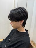 韓国/シースルーマッシュ/ウルフ/ナチュラル