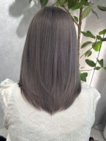 ロウル 渋谷(LOWRL)&nbsp;ホワイトグレージュ/ブリーチ/ダブルカラー