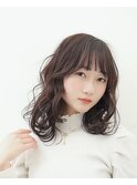 冬ゆるふわパーマスタイル