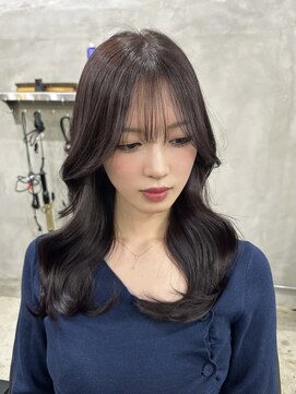 シウン(SIUN.) 巻きが映える!ブリーチなしピンクカラー!