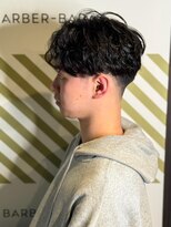 バーバーバー アカバネ(BARBER-BAR AKABANE)&nbsp;清潔感◎　ビジネスにも抜群のパーマスタイル＃1