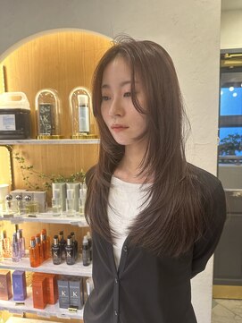 ロンド パルティール 大宮(Lond partir) ウェーブミディアム似合わせカットメルティカラー縮毛矯正/大宮