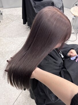 ペレ 梅田(PELE) イメチェン/ホワイトブロンド/外ハネボブ/美髪/梅田