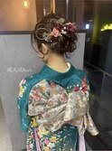 成人式ヘア/振袖ヘア/ヘアセット