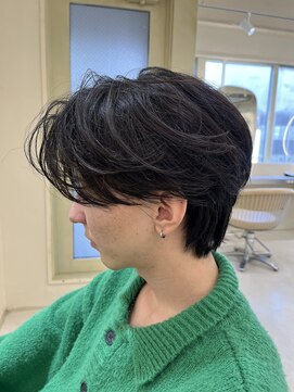 ニコ トウキョウ ヨコハマ(nico) センターパートニュアンスパーマ