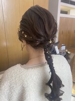 カッツ 笠岡店(CUT S)&nbsp;ちまきネジネジヘア