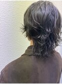 メンズウルフナチュラルパーマ