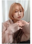 ハイトーンボブ/切りっぱなしボブ