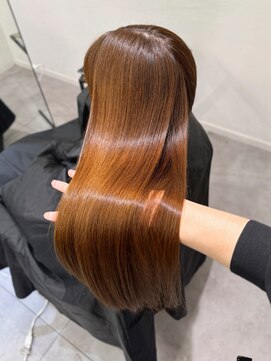 ラボ バイ アンキシム(Labo by AHNKISM) 【髪質改善】縮毛矯正/ストレートパーマ/韓国ヘア/堀江