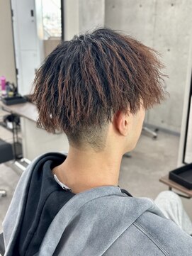 スウェル 稲毛店(Swell) MEN’S HAIR/ブルーブラック/フェザーパーマ/稲毛駅