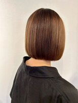 ヒューズ(HUES)&nbsp;＃髪質改善カラー　　＃切りっぱなしボブ