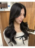 《渋谷/表参道》小顔見えNo.1！コテ巻き顔まわりレイヤーカット