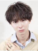 バブルシャドウマッシュ/シャドウパーマ/マッシュ