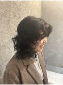 10代20代30代40代　ウルフパーマ