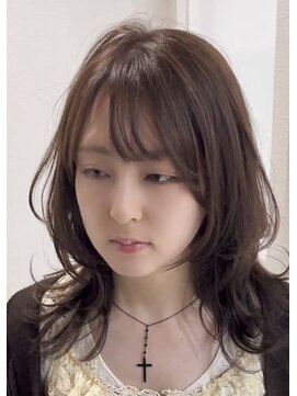エメヘアデザイン ルイス(Aimer Hair Design Lewis) ［結べる］レイヤーカット/ミディアムレイヤー/弘前市