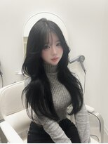 スリー(THREE) 色気のある上品さと可愛さをmixした韓国ヘア