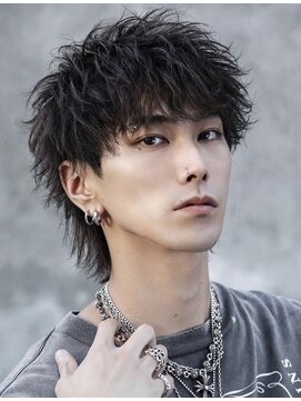 アストラ(ASTRA) MEN’S HAIR/波巻きツイストスパイラル/リバースセンターパート