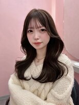 ボタン コロン 表参道 原宿(VOTAN COLON) ハッシュカット/韓国レイヤー/ミディアムレイヤー/原宿/顔まわり