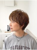 くせ毛活かし大人のショート【suiw】昭和町/天王寺/阿倍野