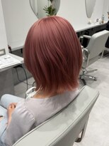 ヴィヒタ 川越 本川越(VIHTA.)&nbsp;透明感ブリーチカラー/ピンクカラー×レイヤーボブ川越本川越