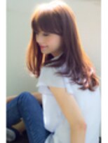 ザ シー 橋本(The C)&nbsp;透明感☆フレンチモーブで大人ロングレイヤー　橋本