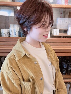 ロティー(loty) 《loty酒井美紀》朝の時短に前髪パーマ×ハンサムショート