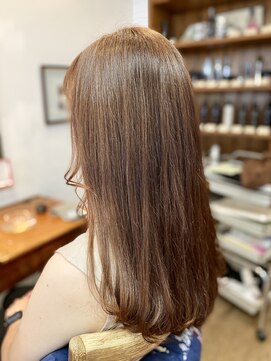 ミーノ(mｉｅｎｏ) フォギーベージュ オーガニックカラー