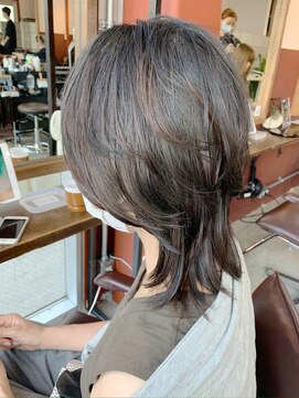 ルーファス 恵比寿 渋谷(Ruufus) 30代ウルフマッシュショート【Ruufus恵比寿渋谷】3158