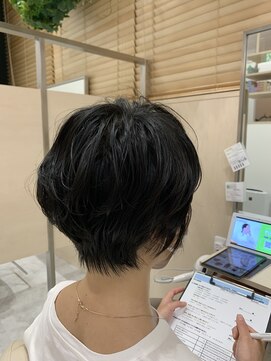 アドラーブル 長岡リバーサイド千秋店(adorable) 大人可愛い☆ゆるふわカジュアルショート☆ 30代　40代