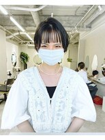 クオン 今泉(quon)&nbsp;【DAISUKE】シースルーまるみボブ　-天神 今泉 薬院-