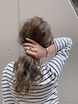 オースティン 流山おおたかの森(AUSTIN) 大人かわいい前髪セシルカットココアブラウンフリンジウェーブ