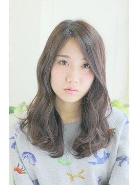 ヘアー シュプール(hair SPUR) 大人可愛いグレージュウェーブ