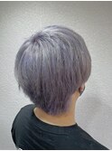 ホワイトパープルカラー♪