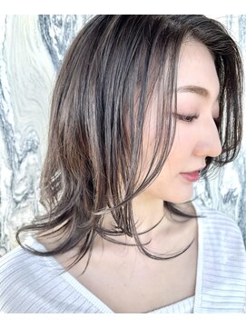 ランベリー(LANVERY) 【ブルベおすすめヘアカラー】アッシュグレージュカラー