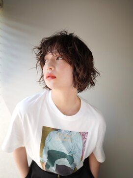 アミリ 代官山(AmiLi) デザインカラー/オリーブベージュ/ウエットヘア【代官山】