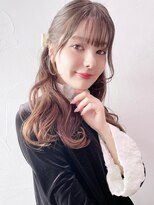 アルバム 新宿(ALBUM SHINJUKU)&nbsp;ハーフアップウェーブ_外ハネボブセクションカラー_89006