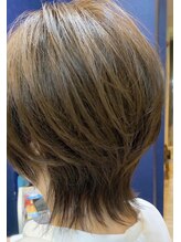 クラルス(CLARUS)&nbsp;ショートレイヤーボブ＆ショコラベージュカラー