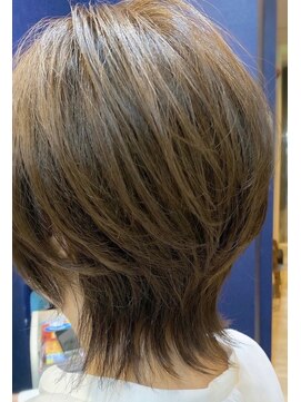 クラルス(CLARUS) ショートレイヤーボブ＆ショコラベージュカラー