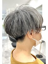 レイシオ(RATIO)&nbsp;【RATIO 国分寺 渡邊陽平】グレイヘア刈り上げアシメ！2