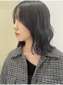 ミディアム×ダークラベンダーアッシュ