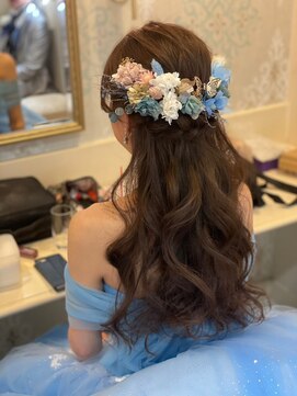 グラムール(Gramour) ハーフアップ