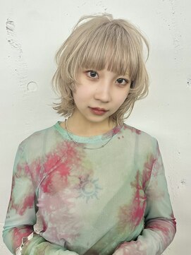 レコ 渋谷(LECO) high torn beige ×  bob wolf