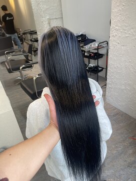 ブレンド 渋谷(BLend) 【BLend渋谷】髪質改善 ブルーブラック