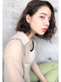 トパーズ×切りっぱなしボブ