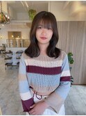 アッシュブラウン【くびれヘア】