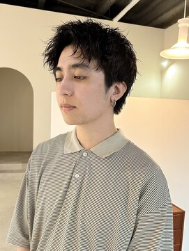 アワイ(awai) メンズツイストパーマスパイキーショート