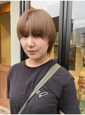 マッシュショート ショートウルフ マッシュウルフ 20代30代 山中