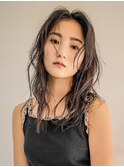 大人のセミロングヘア　3