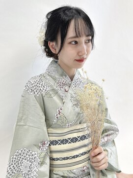 ロットアニバース(lott annibirth) 【髪質改善】夏限定浴衣着付けヘアセット@mutsumi